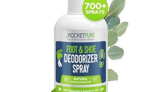 Rocket Pure Natural Shoe Deodorizer Spray, Foot Spray, Shoe...