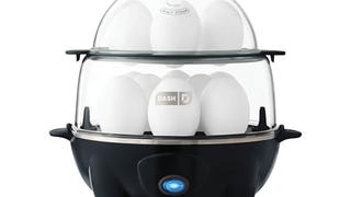 DASH Deluxe Rapid Egg Cooker for Hard Boiled, Poached, Scrambled...