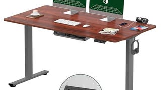 FLEXISPOT EN2 Whole-Piece Standing Desk with Clamp Power...