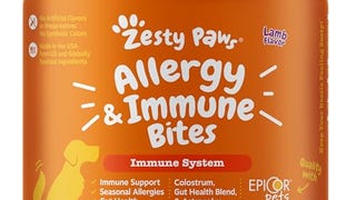 Zesty Paws Dog Allergy Relief- Dog Itching Skin Relief-...