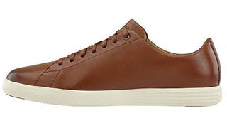 Cole Haan Men's Grand Crosscourt II Sneaker, Tan Leather...
