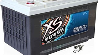 XS Power D6500 XS Series 12V 3,900 Amp AGM High Output...