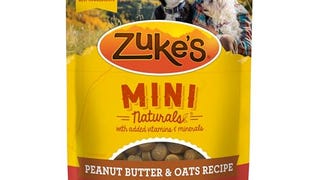 Zuke’s Mini Naturals Dog Training Treats for Dogs of All...