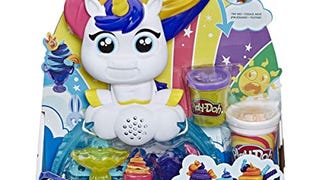 Play-Doh Tootie The Unicorn Ice Cream Set with 3 Non-Toxic...