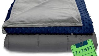 Quility Weighted Blanket for Adults - 25 LB King Size Heavy...