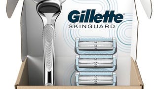 Gillette SkinGuard Razors, 1 Gillette Razor, 4 Razor Blade...