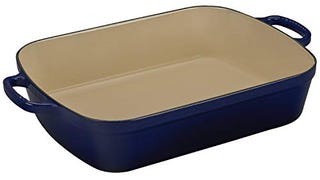 Le Creuset Enameled Cast Iron Signature Rectangular Roaster,...