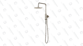 PULSE ShowerSpas Aquarius 2.5GPM Rain 2-in-1 Showerhead Combo in Brushed Nickel