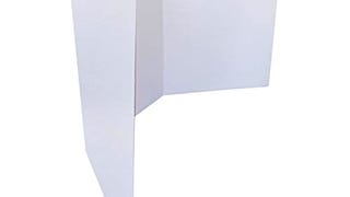 Royal Brites White Grid Trifold Presentation Board, High...