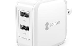 iClever BoostCube 2nd Generation 24W Dual USB Wall Charger...