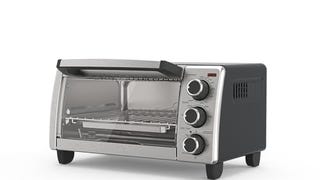 BLACK+DECKER 4-Slice Toaster Oven, Even Toast, 4 Cooking...