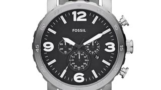 Fossil Men's Nate Quartz Stainless Steel Chronograph Watch,...