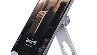 Lamicall Tablet Stand, Adjustable Tablet Holder - Desktop...