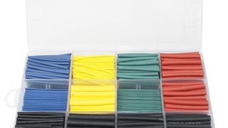 URBEST 530 Pcs 2:1 Heat Shrink Tubing Tube Sleeving Wrap...