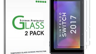amFilm Tempered Glass Screen Protector for Nintendo Switch...
