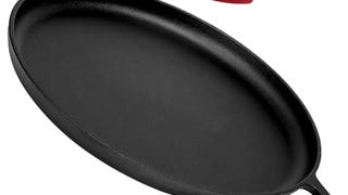 Cuisinel Pre-Seasoned Cast Iron Pizza and Baking Pan (13....