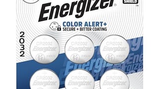 Energizer 2032 Batteries (6 Pack), 3V Lithium Coin...