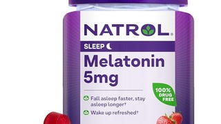 Natrol Melatonin Gummies, Sleep Support for Adults, 5 mg...