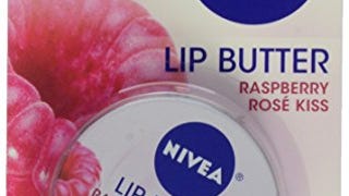 NIVEA Raspberry Rose Lip Butter 0.59 Ounce Carded