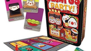 Sushi Go Party! - The Deluxe Pick & Pass Card Game by Gamewright,...