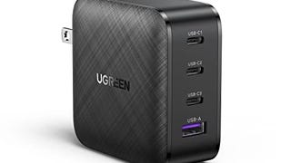 UGREEN 65W USB C Charger 4 Ports USB C Power Adapter GaN...