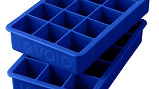 Tovolo Perfect Ice Mold Freezer Tray of 1.25-Inch Cubes...