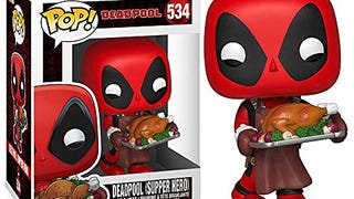 Funko Pop! Marvel: Holiday - Deadpool with Turkey