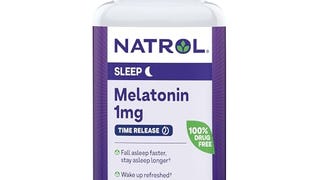 Natrol Melatonin Time Release Sleep Aid Tablets, with Vitamin...