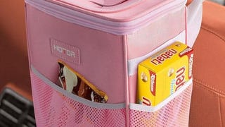 HOTOR Car Trash Can with Lid and Storage Pockets - 100%...