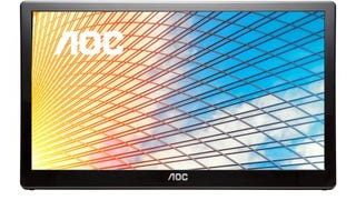 AOC E1649FWU 16 - Inch Portable USB LED Monitor