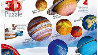 Ravensburger Solar System 540 Piece - 9 Planet 3D Jigsaw...