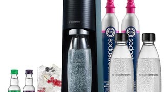 SodaStream Terra Sparkling Water Maker Bundle (Black), with...