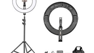 Neewer 14-inch Outer Dimmable Bi-color SMD LED Ring Light...