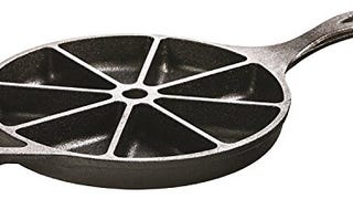 Lodge Seasoned Cornbread Pan, 9", Black