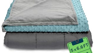 Quility Weighted Blanket for Adults - 25 LB Queen Size...