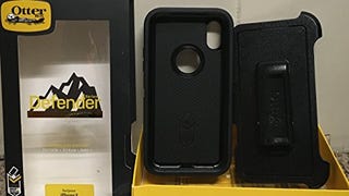 OtterBox iPhone Xs AND iPhone X Defender Series Case - BLACK,...