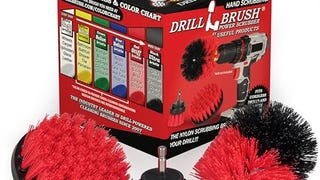 Drill Power Heavy Duty Stiff Bristle Scrub Brush Cleaning...