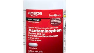 Amazon Basic Care Extra Strength Pain Relief, Acetaminophen...