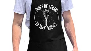 ApronMen, Take Whisks BBQ Grill Adjustable Apron for Men,...