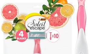 BIC Soleil Escape Women's Disposable 4 Blade Razors, Citrus...