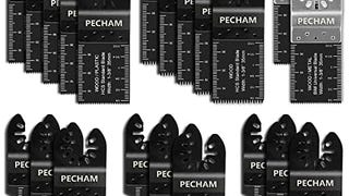 PECHAM Carbide Oscillating Saw Blades, Universal Multitool...