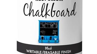 Rust-Oleum 301450 Specialty Chalkboard Brush-On Paint, 30...