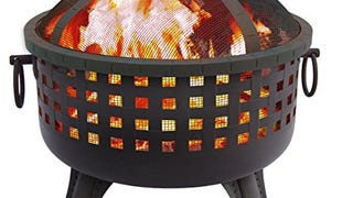 Landmann 26364 23-1/2-Inch Savannah Garden Light Fire Pit,...