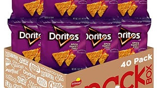 Doritos Flavored Tortilla Chips, Spicy Sweet Chili, 1 Ounce...