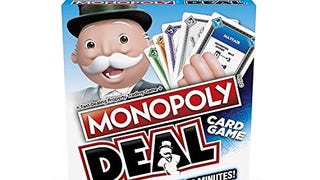 Monopoly Deal Quick-Playing Card Game for Families, Kids...