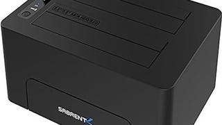 SABRENT USB 3.0 to SATA Dual Bay External Hard Drive Docking...