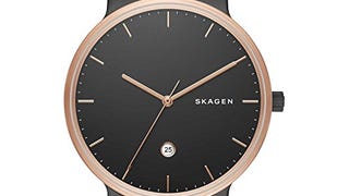 Skagen Men's Ancher Quartz Analog Stainless Steel and Mesh...