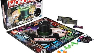 Monopoly Voice Banking Electronic Family Board Game for...