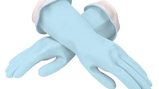 Casabella Aqua Waterblock Premium Gloves Blue, Large (Pack...