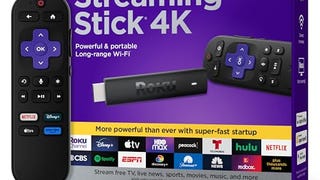 Roku Streaming Stick 4K - HDR & Dolby Vision Roku Streaming...